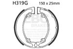 Brake shoe set EBC H319G grooved