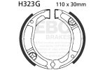 Brake shoe set EBC H323G grooved