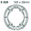 Brake shoe set EBC S629G grooved