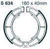 Brake shoe set EBC S634G grooved