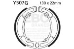 Brake shoe set EBC Y507G grooved