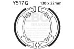 Brake shoe set EBC Y517G grooved