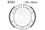 Brake shoe set EBC 822G grooved