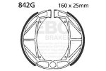 Brake shoe set EBC 842G grooved