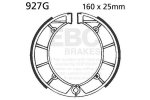 Brake shoe set EBC 927G grooved