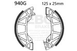 Brake shoe set EBC 940G grooved