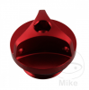 Oil filler cap PRO BOLT aluminium red