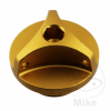 Oil filler cap PRO BOLT aluminium gold