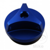 Oil filler cap PRO BOLT aluminium blue