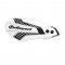 Handguard POLISPORT MX FLOW with mounting system white/black