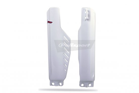 Fork guards POLISPORT 8351300001 (pair) white