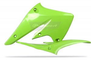 Radiator scoops POLISPORT (pair) green 05