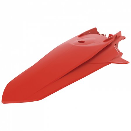 Rear fender POLISPORT 8556600006 Orange flo