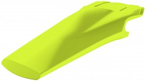 Rear fender POLISPORT flo yellow