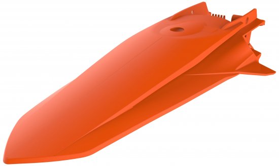 Rear fender POLISPORT 8557000001 orange BD