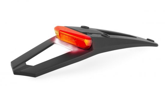 Tail Light for rear fender POLISPORT RSP LED 3.0 red light black for KTM EXC-F 500 (2012-2024)