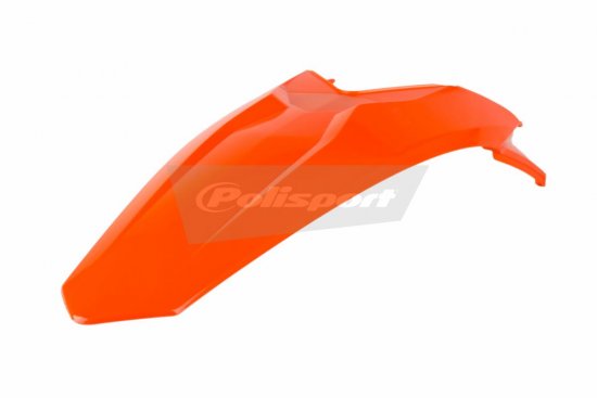 Rear fender POLISPORT 8579400001 orange KTM