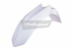 Front fender POLISPORT 8581300004 white