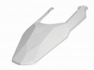 Rear fender POLISPORT 8581400004 white