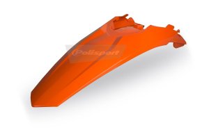 Rear fender POLISPORT orange KTM