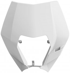 Headlight Mask POLISPORT white ktm