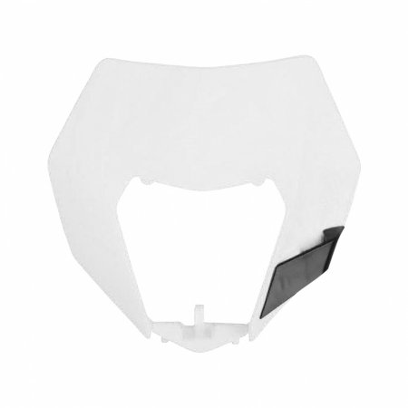 Headlight Mask POLISPORT White for KTM EXC-F 520 Racing (2014-2002)