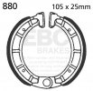 Brake shoe set EBC 880