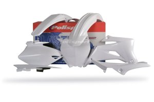 Plastic body kit POLISPORT white