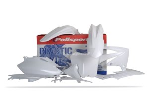 Plastic body kit POLISPORT white