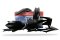 Plastic body kit POLISPORT black