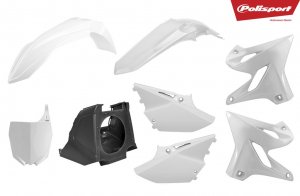 Plastic body kit POLISPORT restyling white