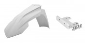 Front fender POLISPORT 90735 with adaptor white