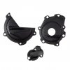 Engine covers protection kit POLISPORT 91372 Black