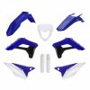 Plastic body kit POLISPORT 91381 blue/white