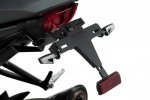 Adjustable license support PUIG 9786N black