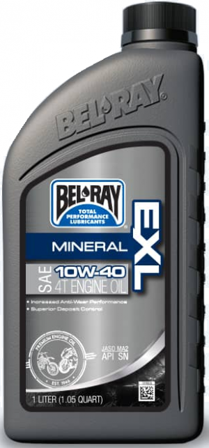 Engine oil Bel-Ray EXL MINERAL 4T 10W-40 1 l