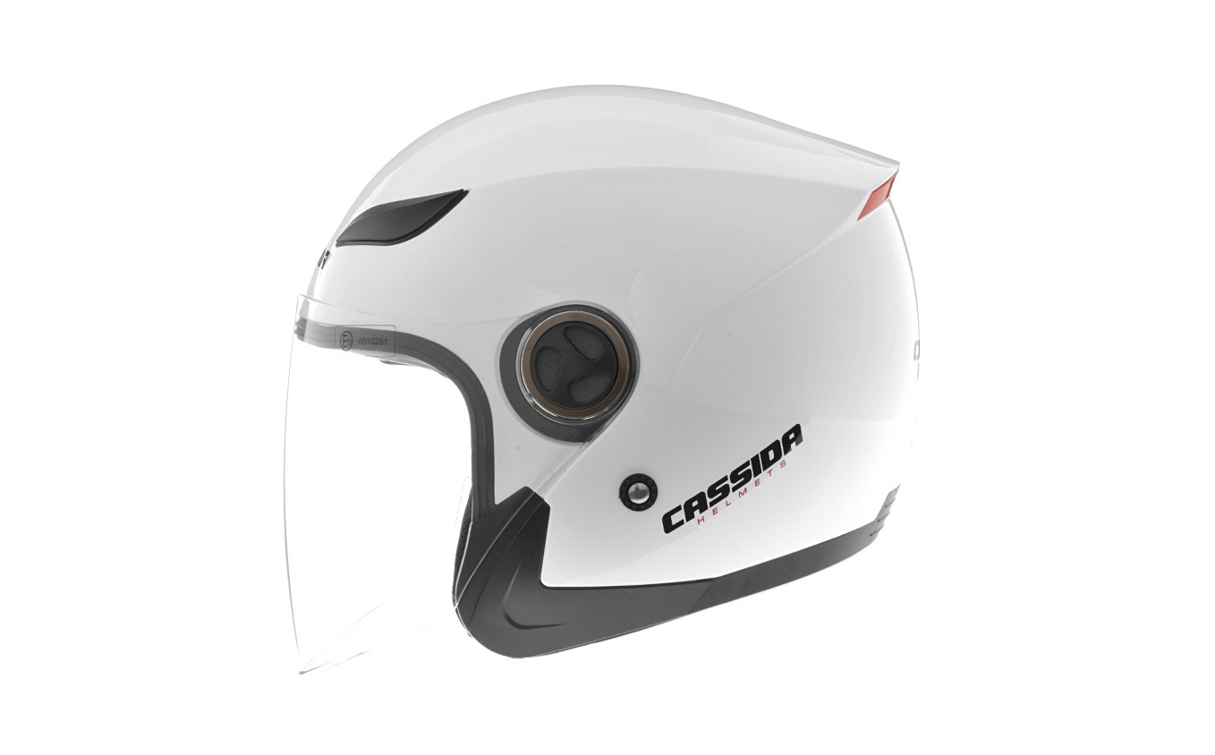 Jet helmet CASSIDA REFLEX white L