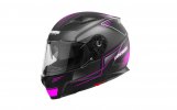 Full face helmet CASSIDA APEX FUSION black matt/ purple/ white XS