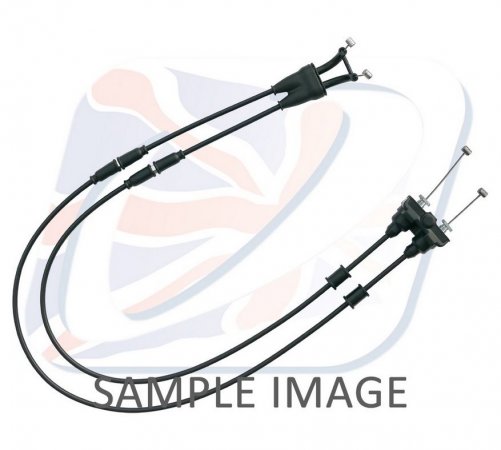 Throttle cables (pair) Venhill featherlight black for YAMAHA YZ 450 F (2014-2015, 2016-2018)