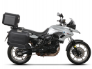 Complete set of black aluminum cases SHAD TERRA, 37L topcase + 36L / 47L side cases, including mount SHAD BMW F 650 GS/ F 700 GS/ F 800 GS