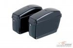 Rigid saddlebag CUSTOMACCES ARS003N EASY black pair