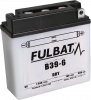 Conventional battery (incl.acid pack) FULBAT B39-6 Acid pack included