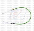 Front brake cable + switch Venhill T01-1-101A-GR green