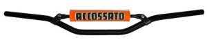 Handlebar ACCOSSATO aluminium, 22 mm black