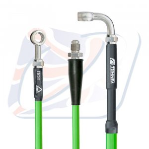 Rear brake hose Venhill Green