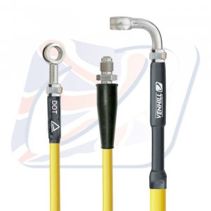 Rear brake hose Venhill Yellow