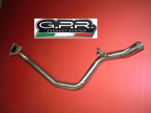 Decat pipe GPR Brushed Stainless steel