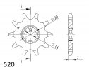 Front sprocket SUPERSPROX CST-1407:10 10T, 520