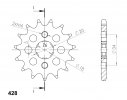 Front sprocket SUPERSPROX CST-264:17 17T, 428