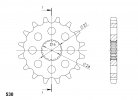 Front sprocket SUPERSPROX CST-423:17 17T, 530